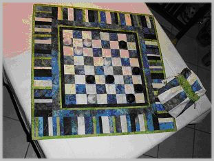 Damespiel (Wendequilt)