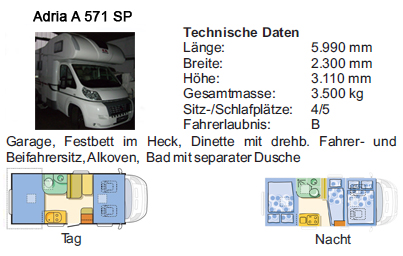 Adria A 571 SP