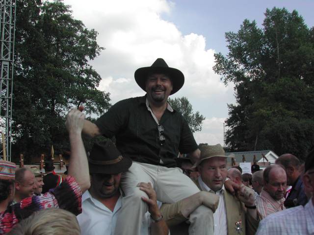 Klaus Hanneken ist Sch&uuml;tzenk&ouml;nig in Friesoythe