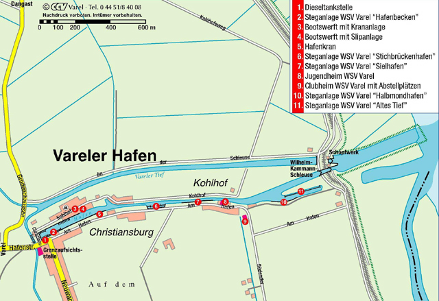 Plan des Hafens (144 kB JPG)