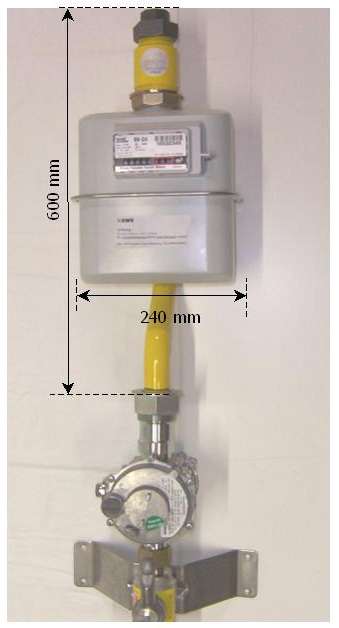 Gasz&auml;hleranschlu&szlig;