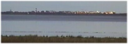 Blick &uuml;ber das Wattenmeer nach Wangerooge