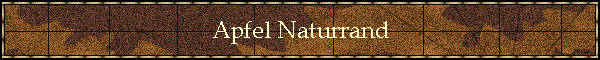 Apfel Naturrand