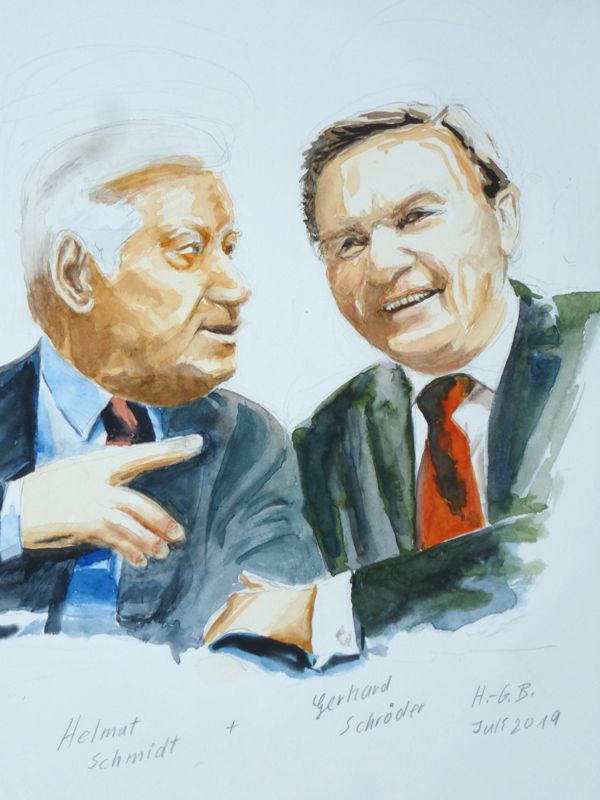Schmidt und Schröder SPD