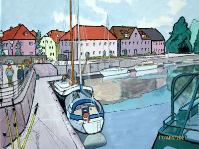 Hooksiel Innenhafen