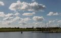 Wolken ueber Greetsiel