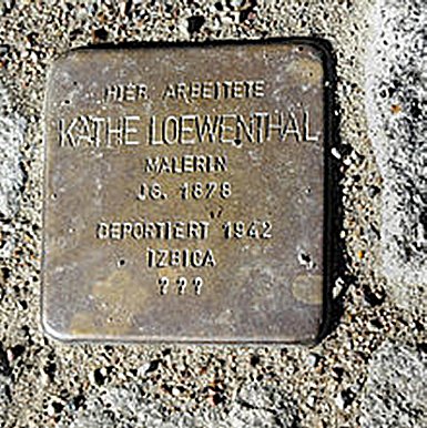 Stolperstein in Vitte