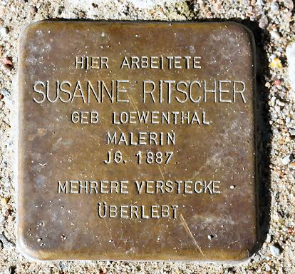 Stolperstein in Vitte