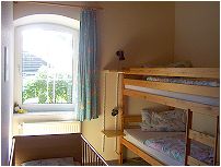 Kinderzimmer mit Etagenbetten