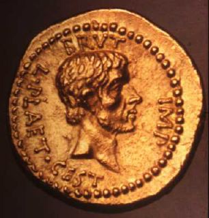 Brutus-Münze (Vorderseite)