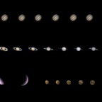 gesammelte Planetenfotos