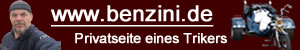 Benzinis Website mit Blog