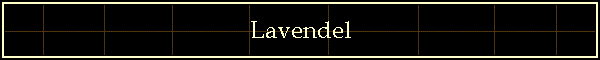 Lavendel