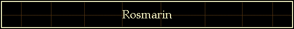 Rosmarin