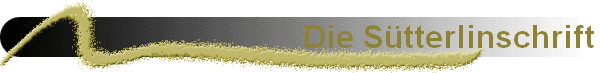 Die S�tterlinschrift