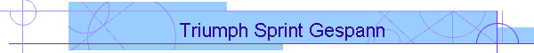 Triunph Sprint / Kalich Swing Gespann